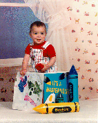 Pose 1 - Block w/Painting